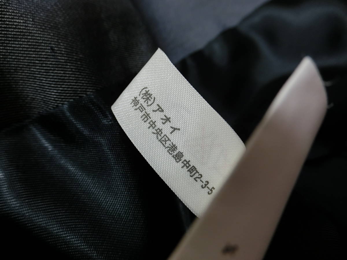 極美品　FENDI　フェンディ　清楚　シルク　スカート　セットアップスーツ　ネイビーグレー　４０/４２_画像6