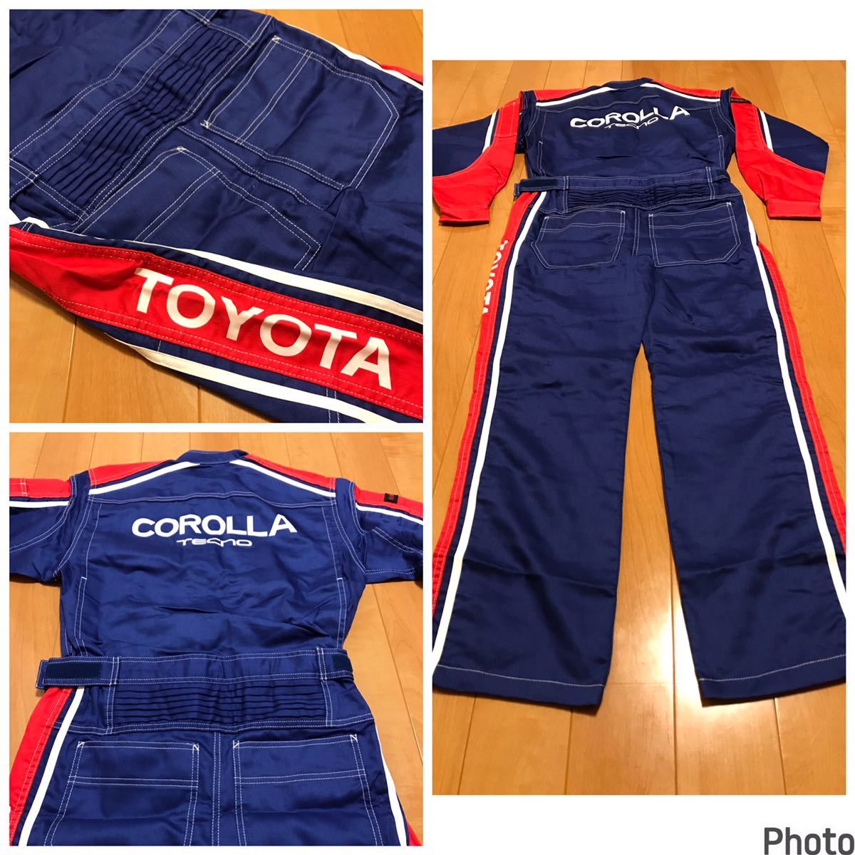 新品.未使用品☆非売品TOYOTA/トヨタ.テクノ M 長袖純正つなぎ 新品.未使用品☆非売品TOYOTA/トヨタ.テクノ M 長袖純正つなぎ