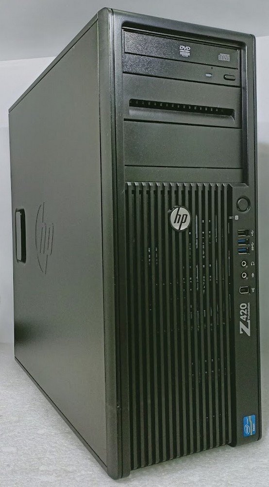 ★お求めやすく価格改定★ E5-1660 Xeon (6コア Workstation Z420 HP タワー型WS ●[空冷仕様] v2 Pro) K600/Windows10 Quadro 512GB+1TB/DVD/NVIDIA 3.7GHz/64GB/SSD パソコン単体