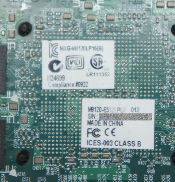 ●レア品! 専用DVI変換ケーブル付! Matrox製 デュアルディスプレイ対応グラボ Matrox M9120 Plus (フルHD DVI*2/512MB/PCI-E x16/ロープロ)_画像3