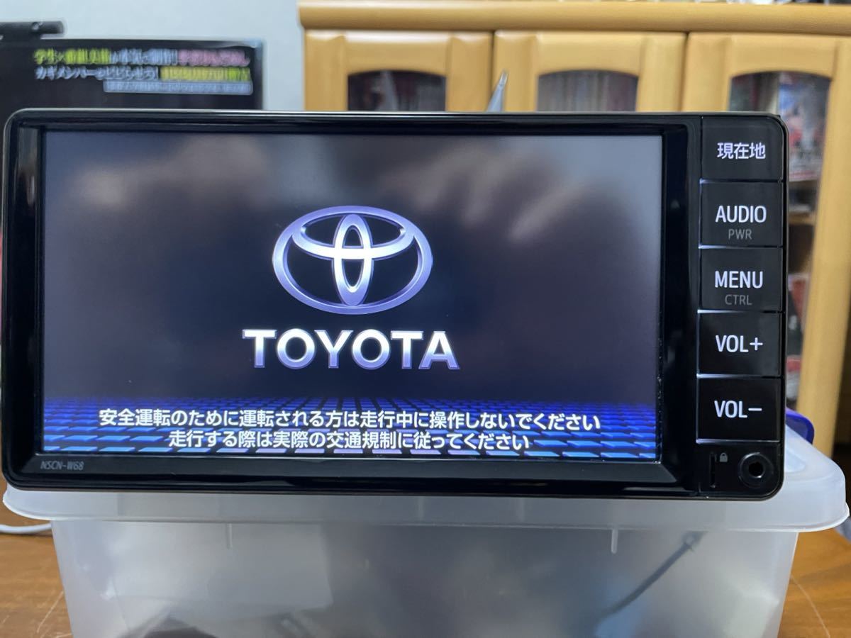 Yahoo!オークション - トヨタ純正エントリーナビ NSCN-W68 ワンセグTV・