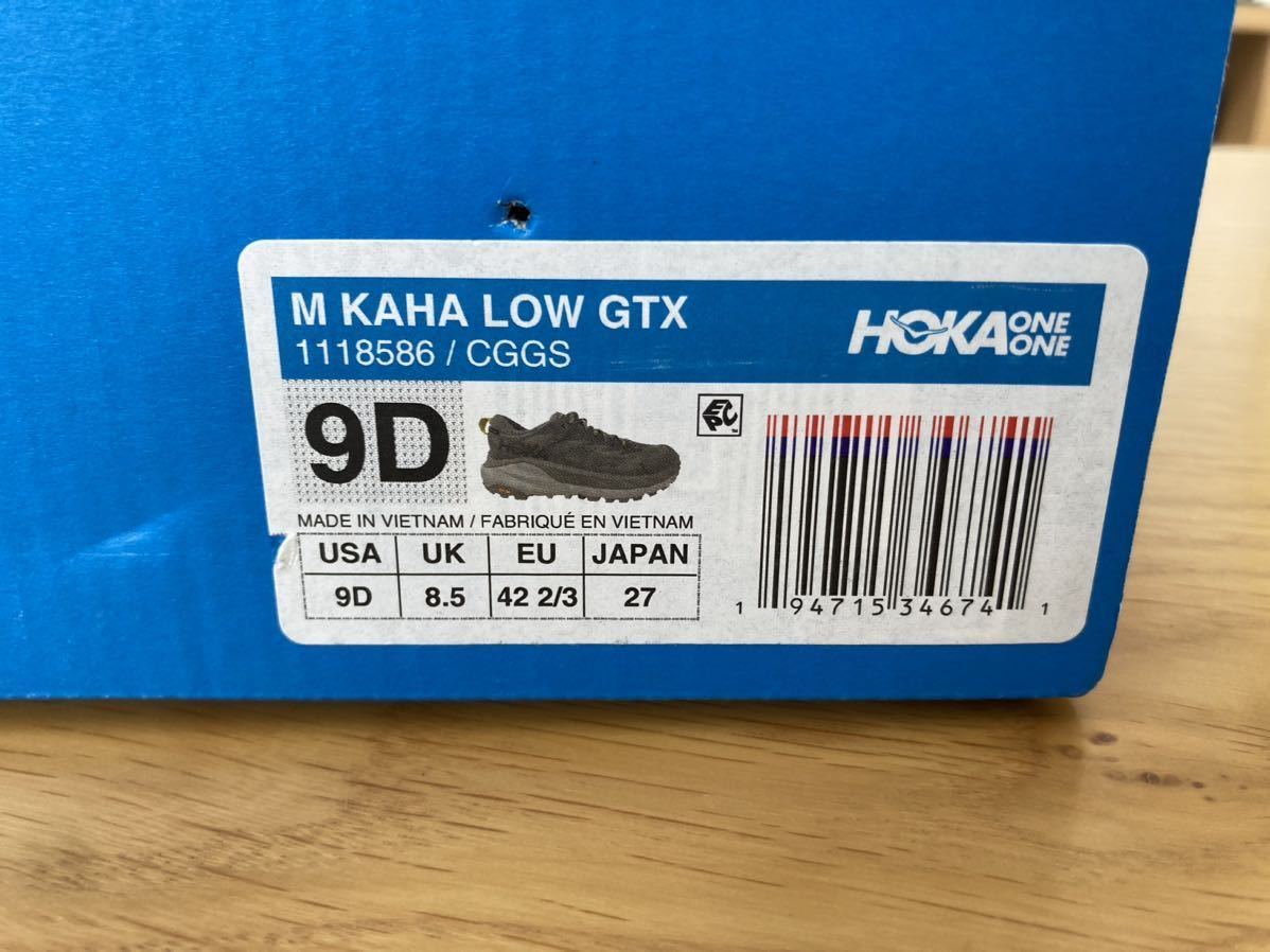 HOKA/27センチ/美品/oneone/KAHA Low GTX/Nike/jordan1 HOKA/27センチ/美品/oneone/KAHA Low GTX/Nike/jordan1