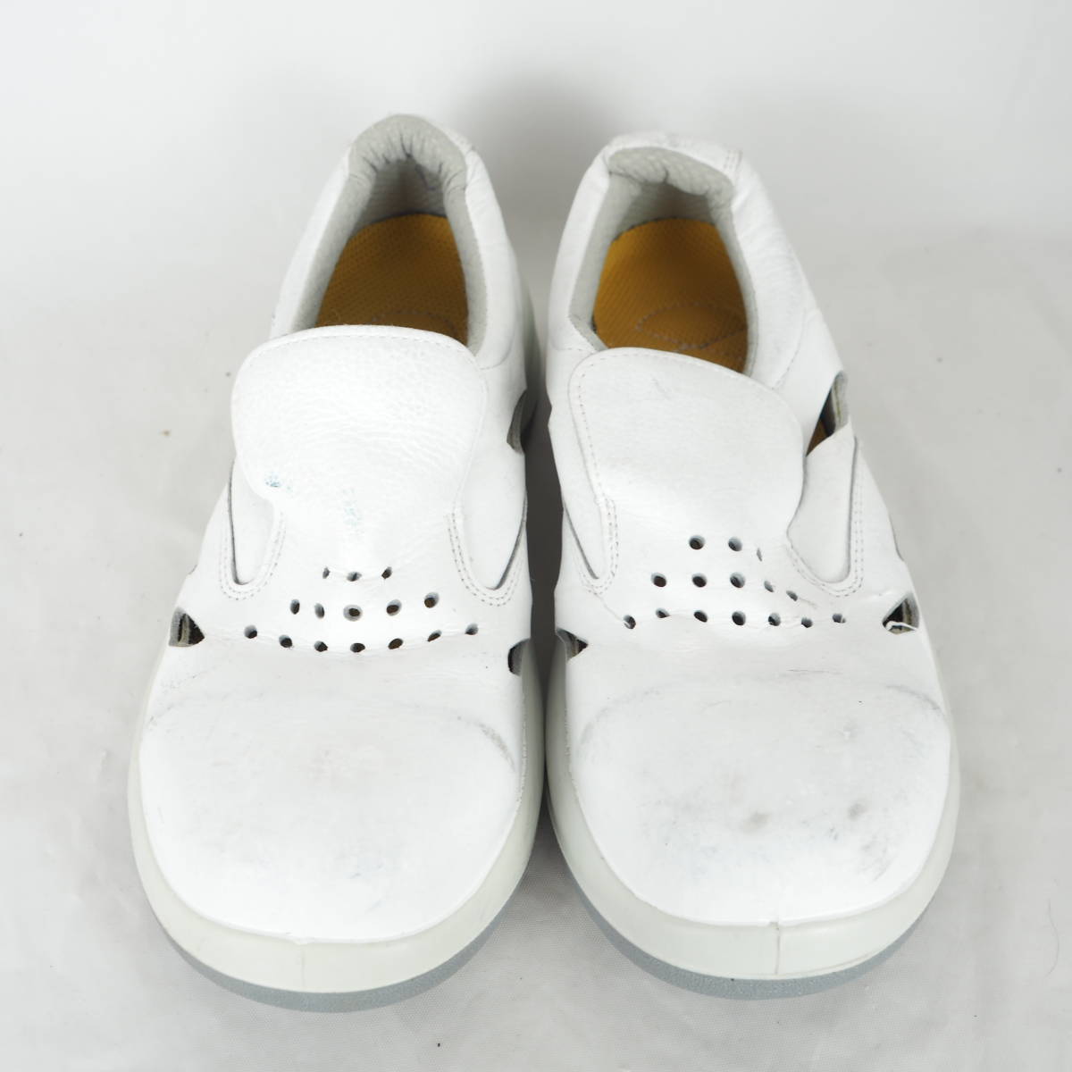 MK1695*MIDORI* safety shoes *23.5cm3E* white 