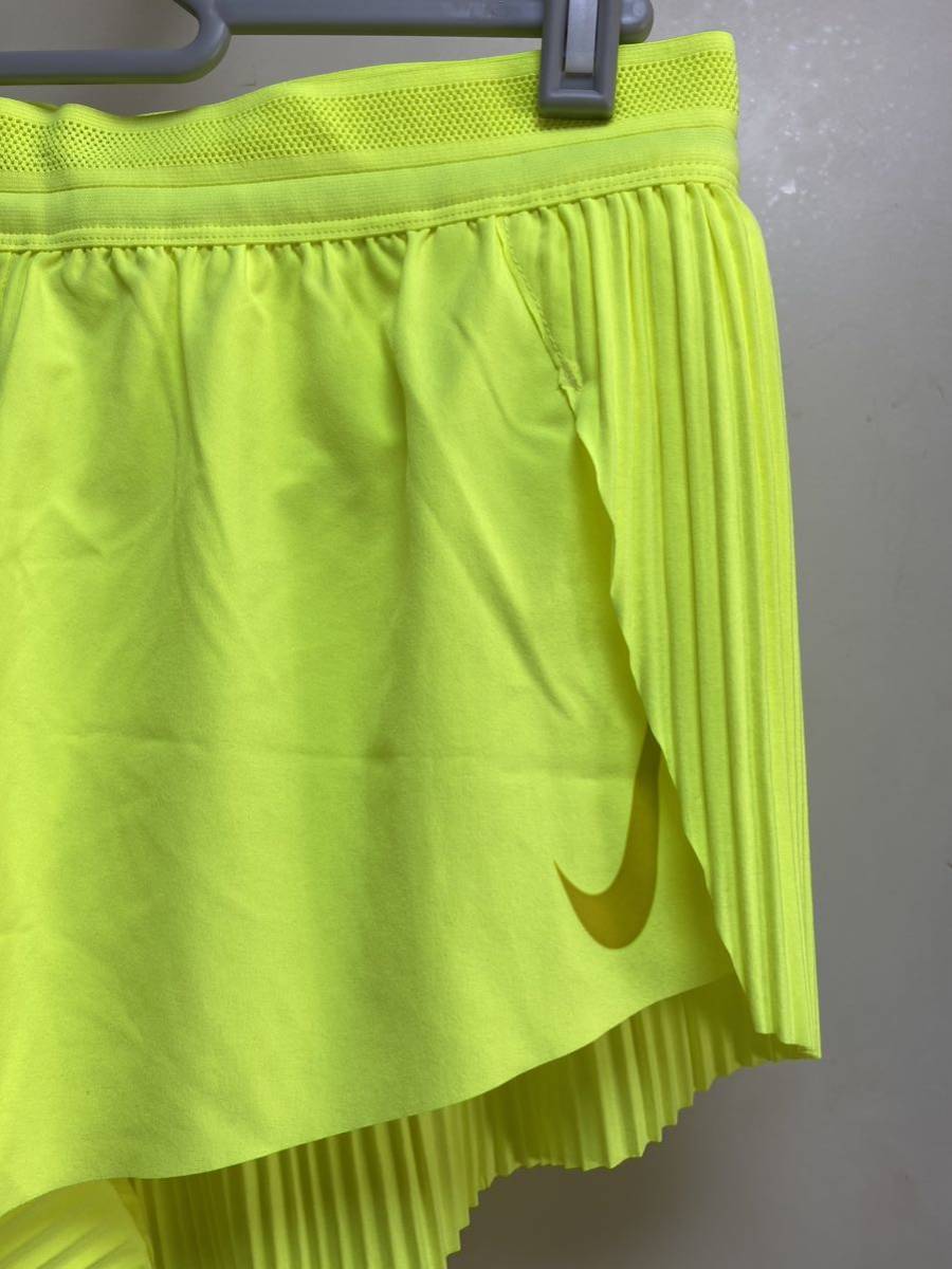 スピード発送！極美品★NIKEナイキDRI-FITレーシングショートパンツインナー付き定価9570円★ウィメンズMサイズ登山トレランマラソン_画像3