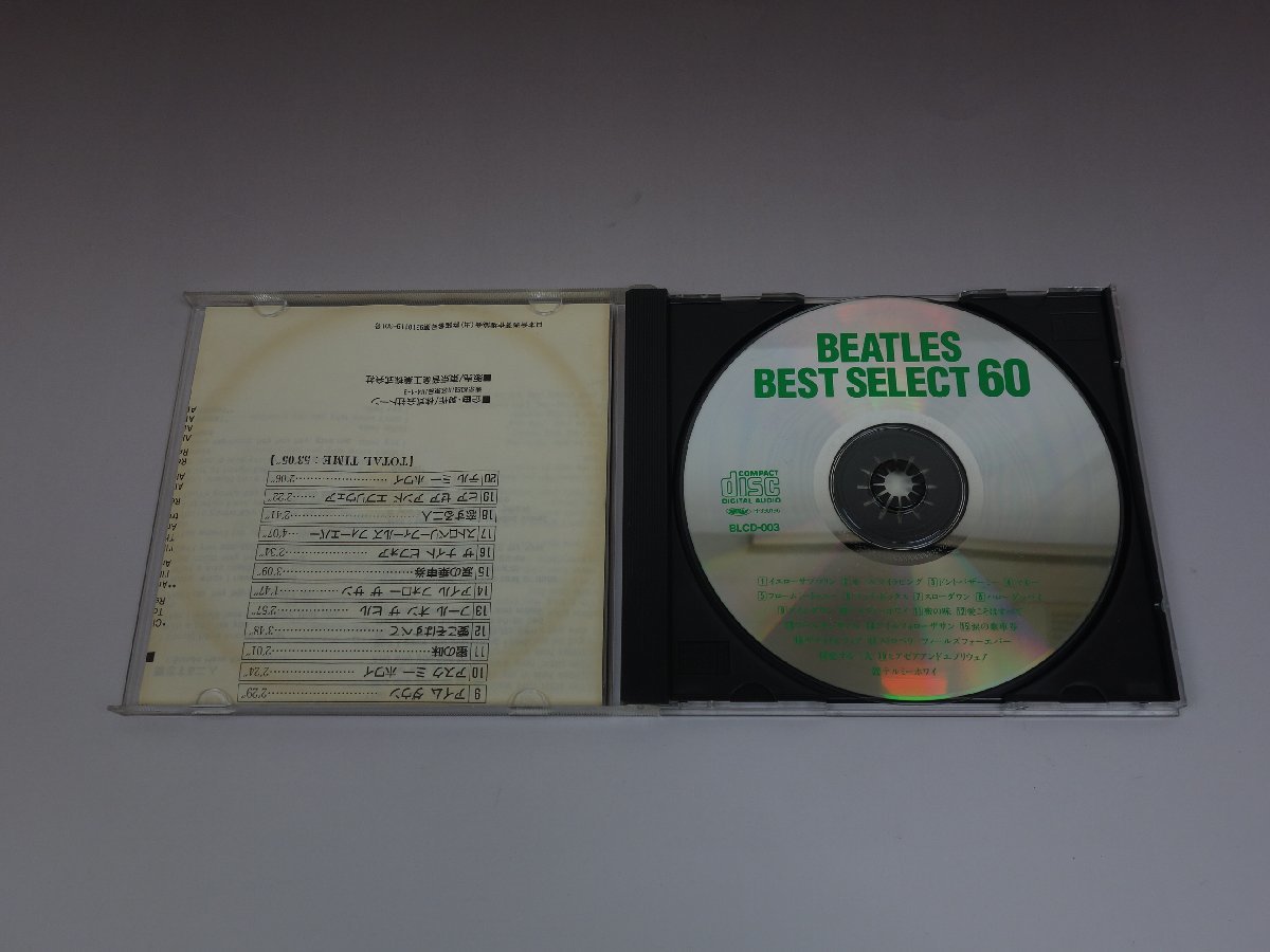 CD THE BEATLES BEST SELECT 60 Part-3 BLCD-003_画像4