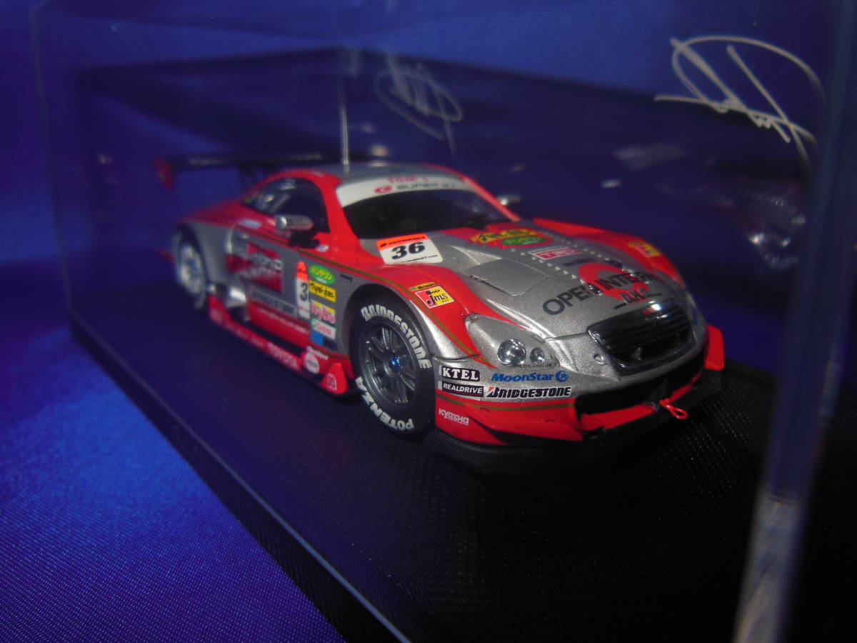 1/43　サイン入り　2006年シリーズチャンピン　OPEN INTERFACE TOM'S　SC430　SUPER GT500　脇坂寿一　EBBRO_画像4