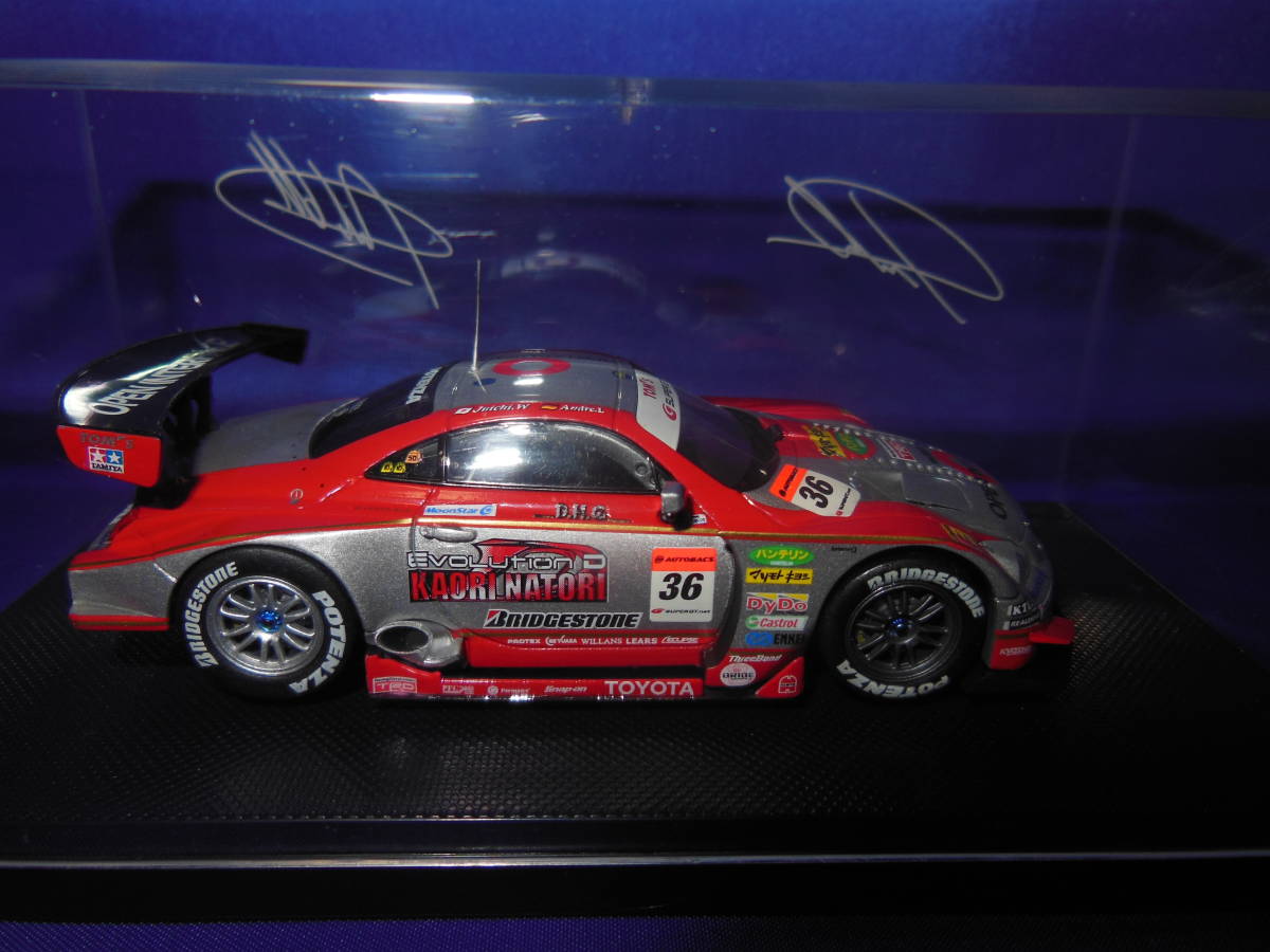1/43　サイン入り　2006年シリーズチャンピン　OPEN INTERFACE TOM'S　SC430　SUPER GT500　脇坂寿一　EBBRO_画像5