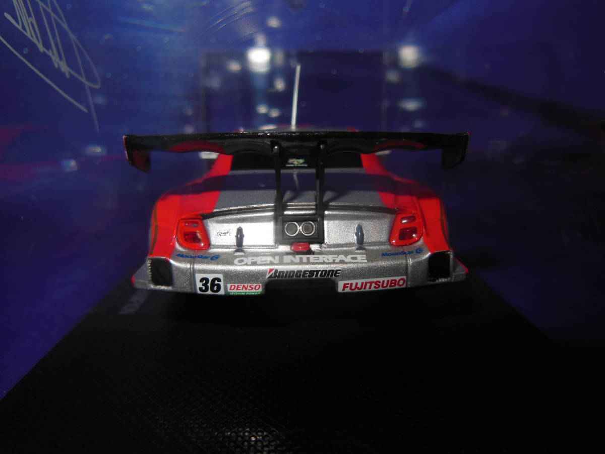 1/43　サイン入り　2006年シリーズチャンピン　OPEN INTERFACE TOM'S　SC430　SUPER GT500　脇坂寿一　EBBRO_画像7