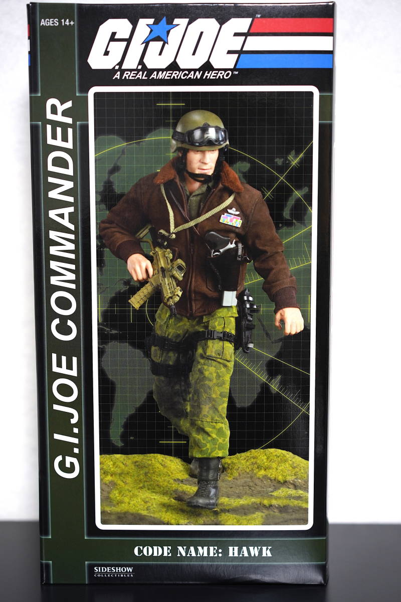  новый товар нераспечатанный G.I.JOE 1/6 Hawk G.I. Joe боковой shouSIDESHOW COLLECTIBLEklasifaidoCOMMANDER HAWK