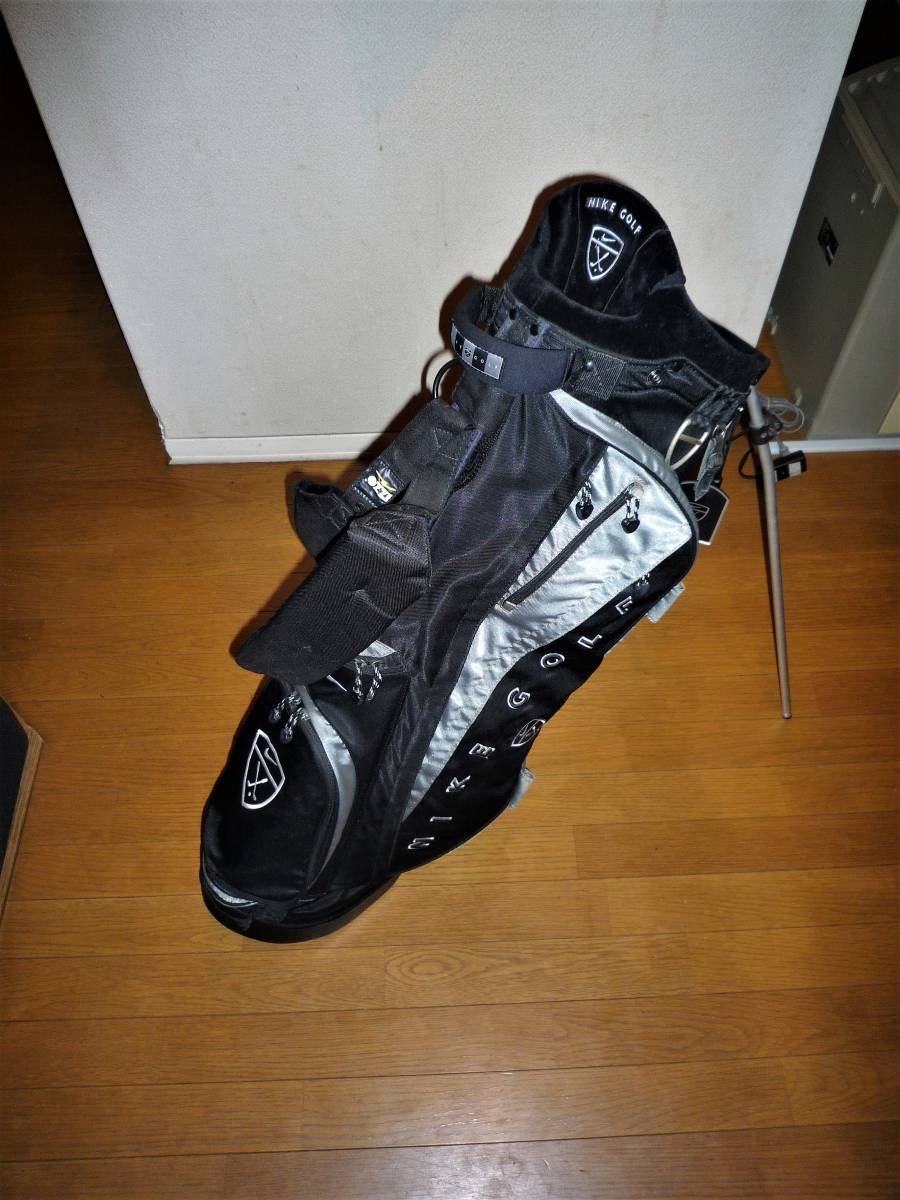 完売】 レア新品保管品 ナイキスタンドキャディバッグ ブラック