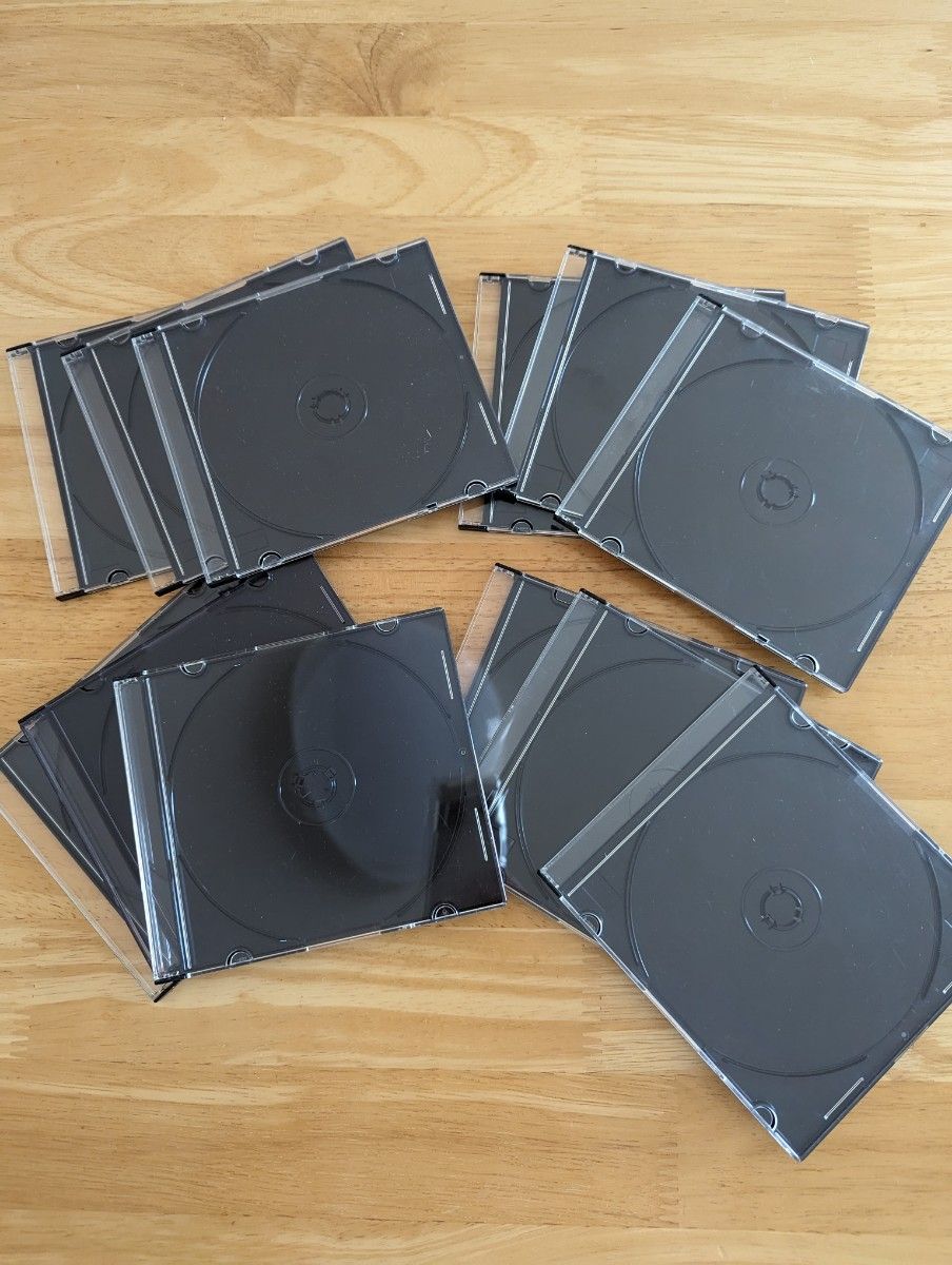 CD DVD 空ケース スリムタイプ 12枚セット ブラック 黒|PayPayフリマ CD DVD 空ケース スリムタイプ 12枚セット ブラック 黒