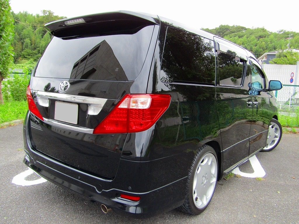 [ repair history less ][20 inch aluminium wheels ]H20/ Alphard /240G/ sunroof / power slide door /HDD navi / digital broadcasting /P seat / air conditioner /ETC/ vehicle inspection "shaken" 31/11/27