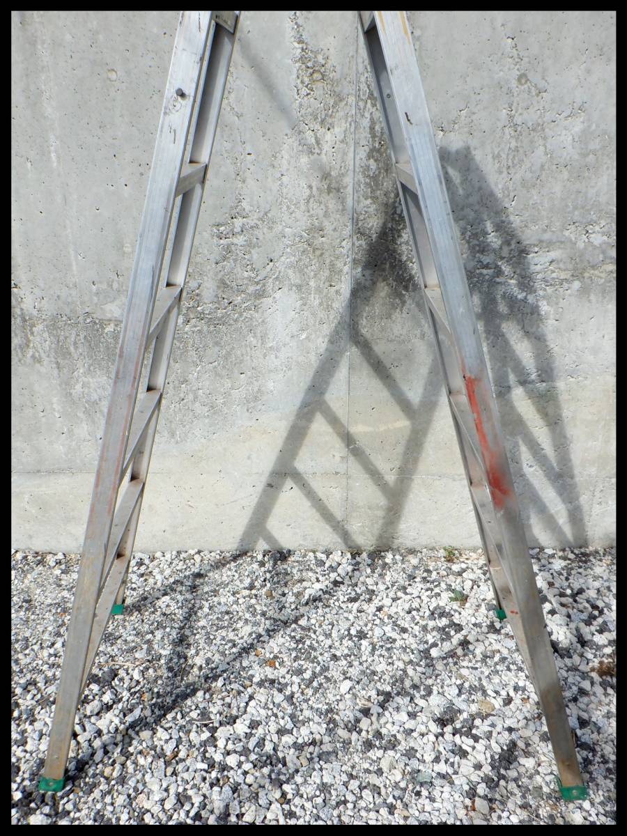 ピカ Pica 7尺 7段 アルミ製 はしご兼用 JOB-210 脚立 きゃ立 ハシゴ