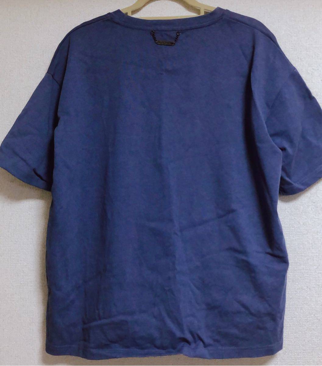 【ADRER】extra quality 超 heavy cotton tough big T Tシャツ_画像4