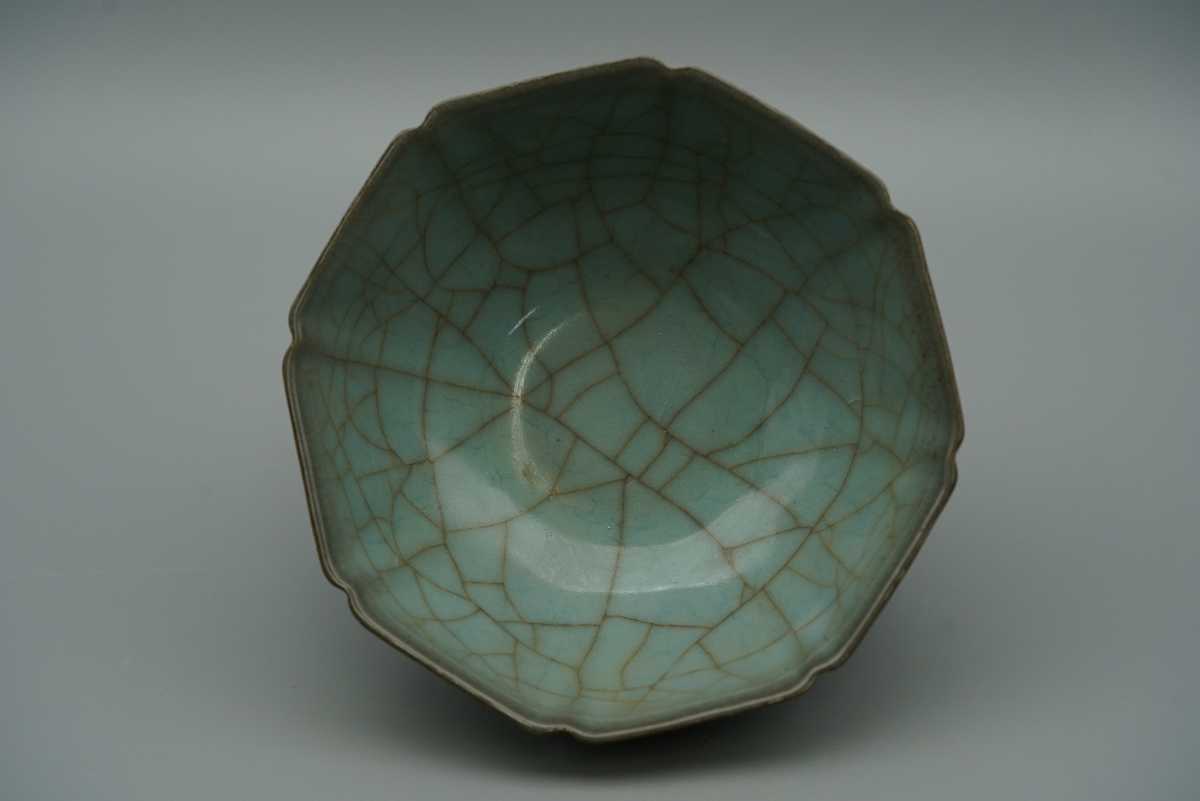 ☆超目玉】 龍泉窯 古玩 中国 官窯 南宋 時代物 古美術 茶碗 青磁 宋