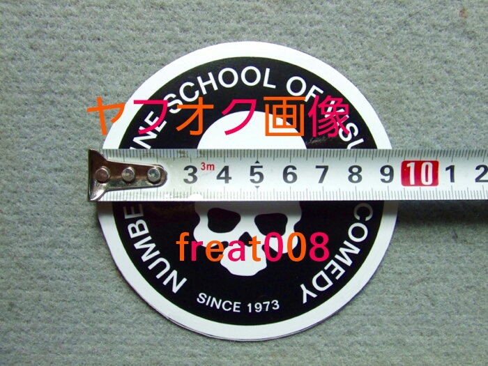 * NUMBER (N)INE Number Nine Skull skull skeleton key holder sticker 01SS. under .. Noguchi a little over 