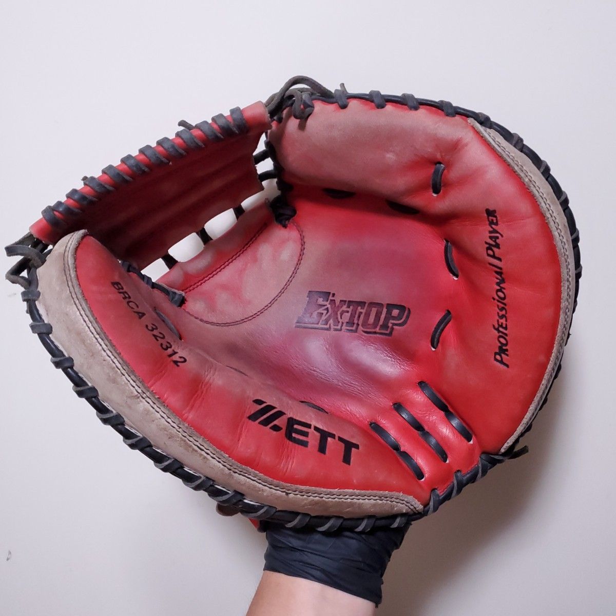 ZETT 一般軟式 キャッチャーミット ゼット 矢野燿大モデル 大人用サイズ 野球 グローブ