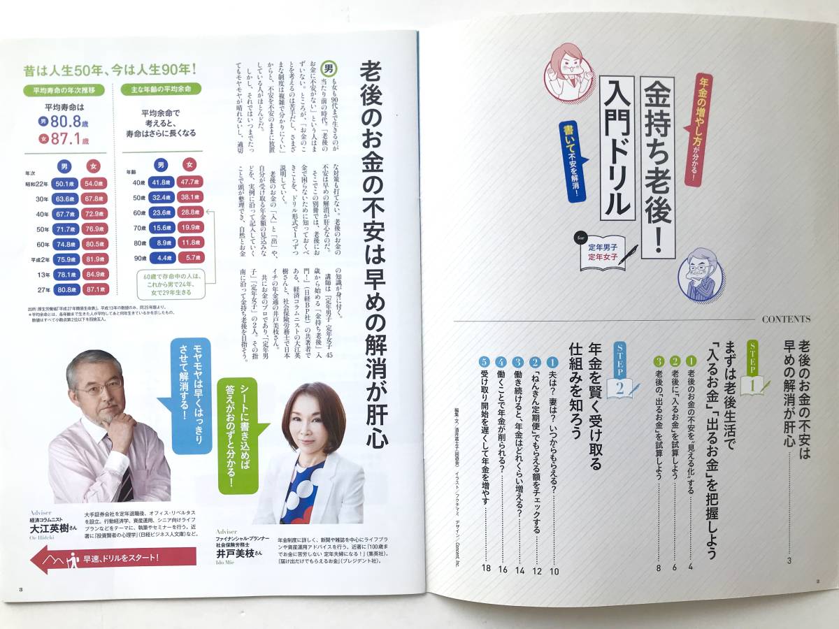 日経おとなのOFF ☆ 人生後半の9大ピンチ＊お金と手続き＊付録付：金持ち老後入門ドリル＊介護・定年・相続・葬式・熟年離婚 ◎ 2018_画像10