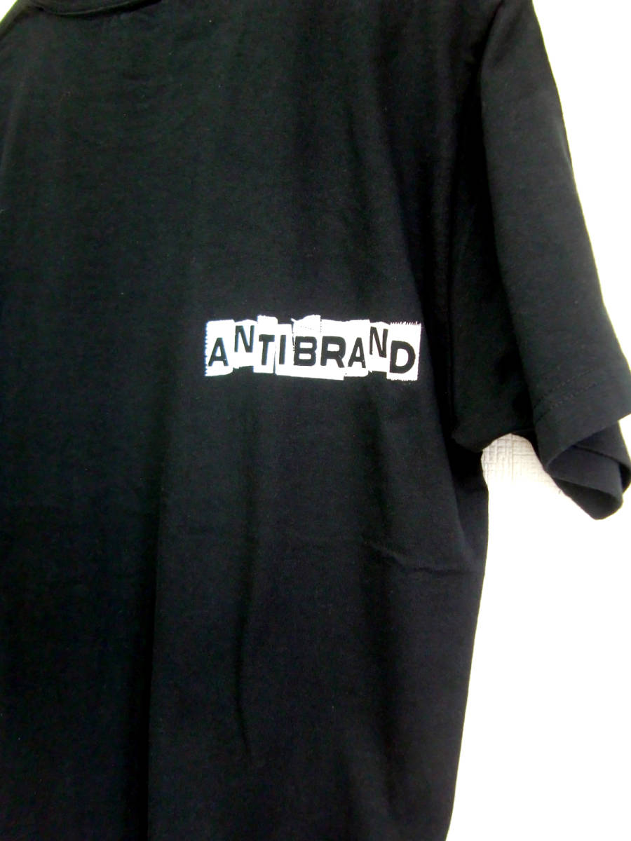 XXXLサイズ-ANTIBRAND/No5-Tシャツ/BLACK-D_画像7
