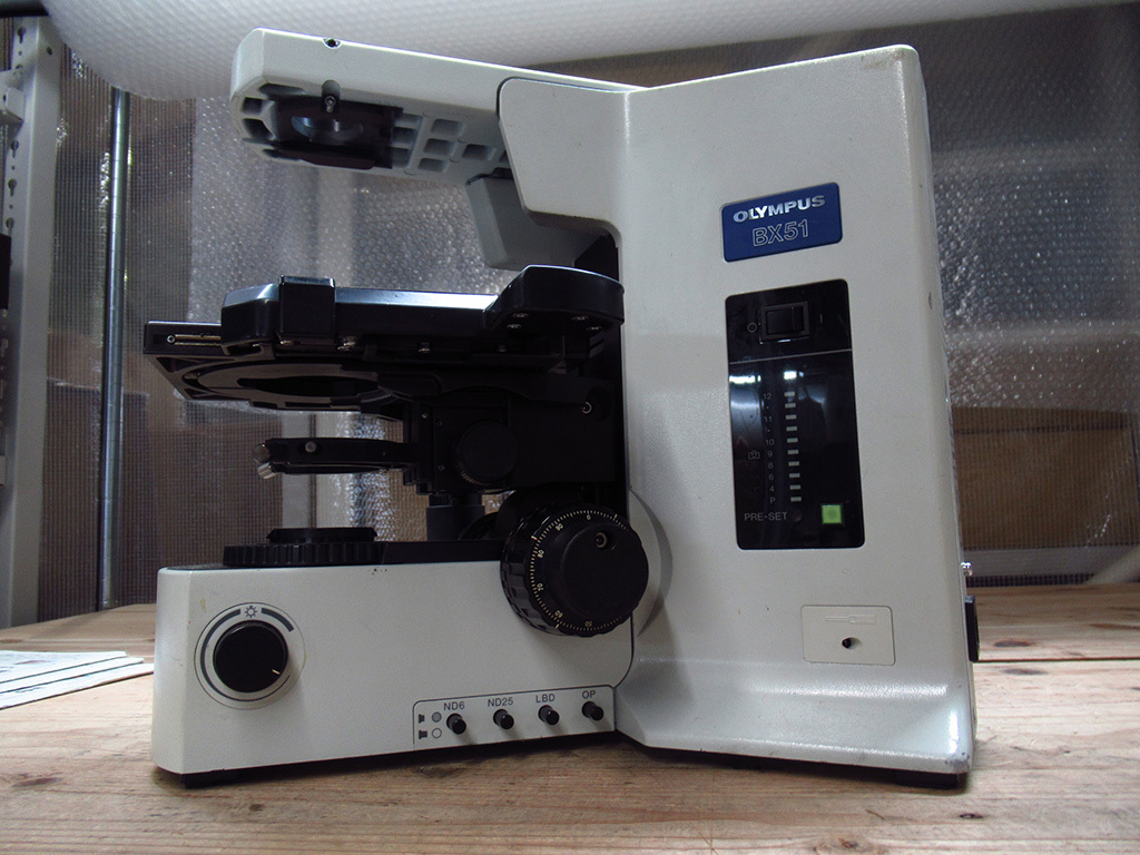OLYMPUS BX51 パーツ取り ジャンク 顕微鏡 管理5rc0906B