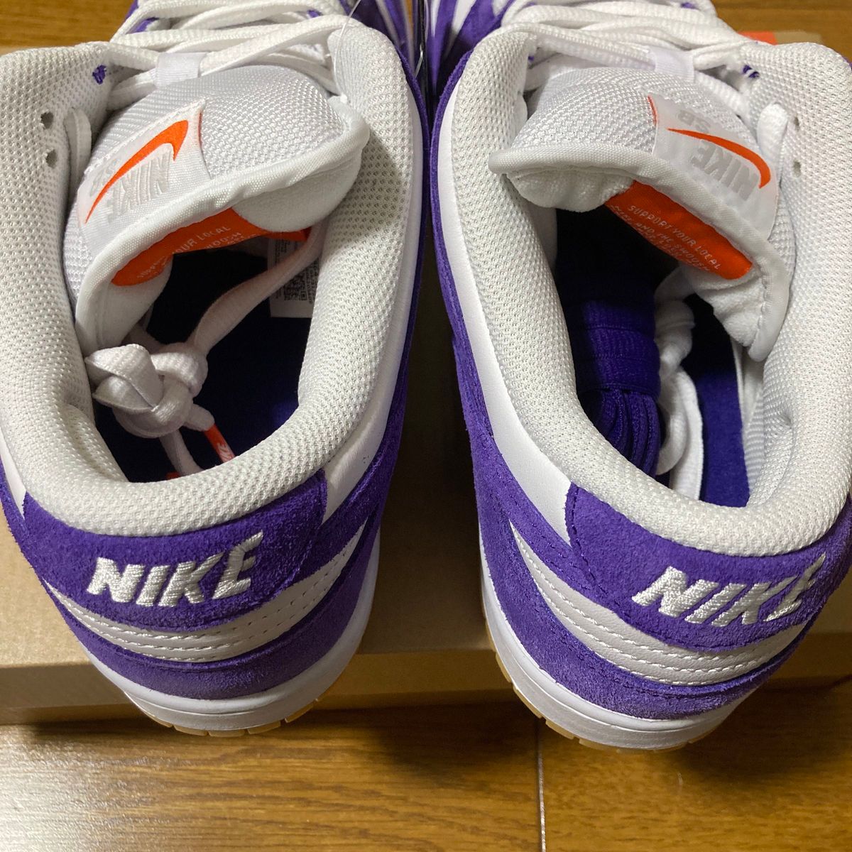 Nike SB Dunk Low Pro ISO Orange Label Court Purple Gum  5