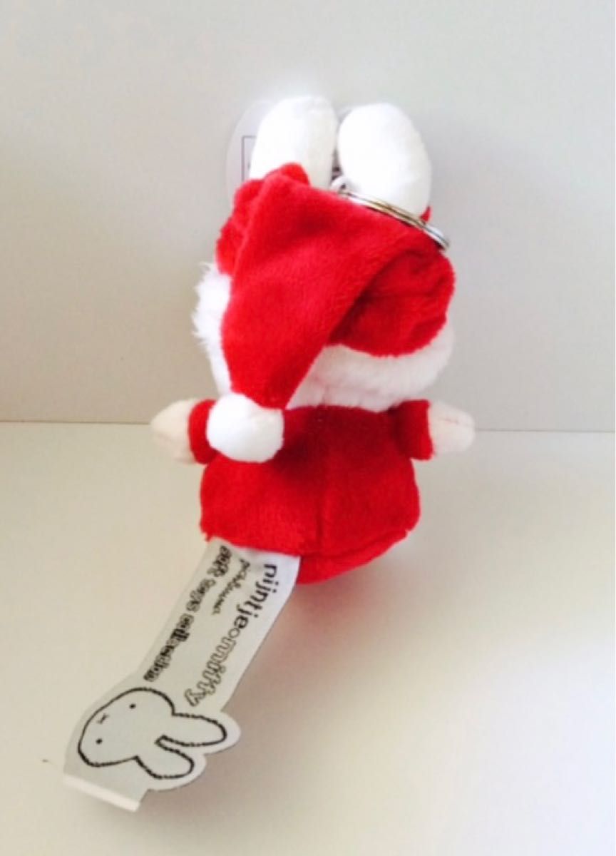 ミッフィー クリスマス オランダ ぬいぐるみ キーホルダー miffy 【ぬいぐるみ】オランダ限定クリスマスサンタミッフィー小