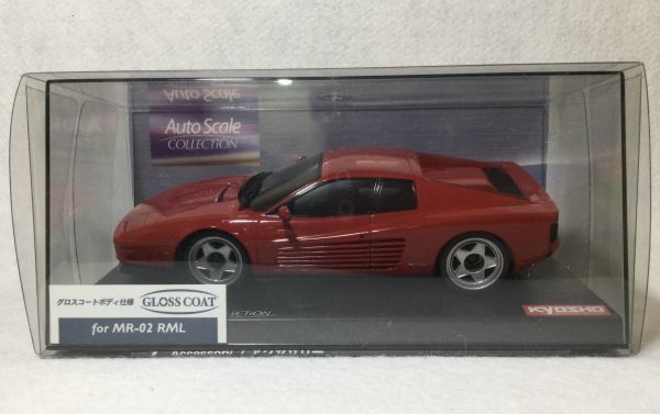 京商 ミニッツ ボディ フェラーリテスタロッサ MZG309R MR03 EVO mini-z オートスケール ASC Auto Scale  Ferrari TESTAROSSA