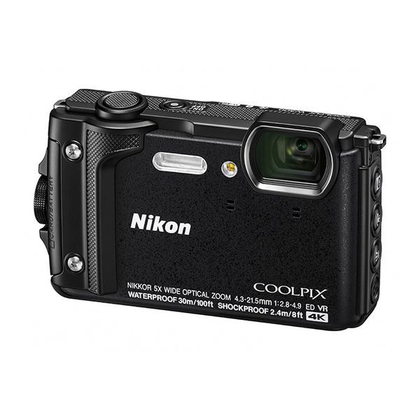 中古 １年保証 美品 Nikon COOLPIX W300 ブラック_画像4