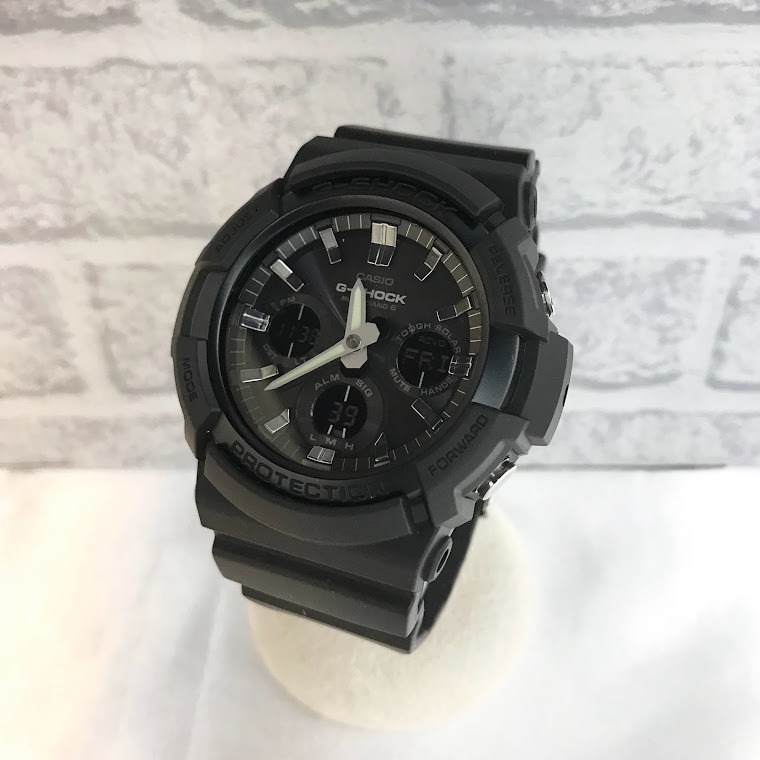 ★稼働★ ★G-SHOCK★ CASIO カシオ G-SHOCK GAW-100B ブラック ソーラー 箱付き