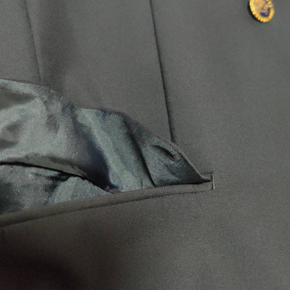 NICOLA PELINI ウールブレザー AB6サイズ ダブル 美品 ポケット 肩パット付き ×1868_画像6