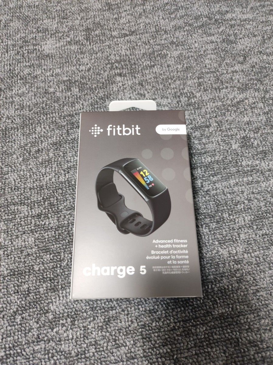 【新品未開封】Fitbit Charge 5 トラッカー ブラック/グラファイト