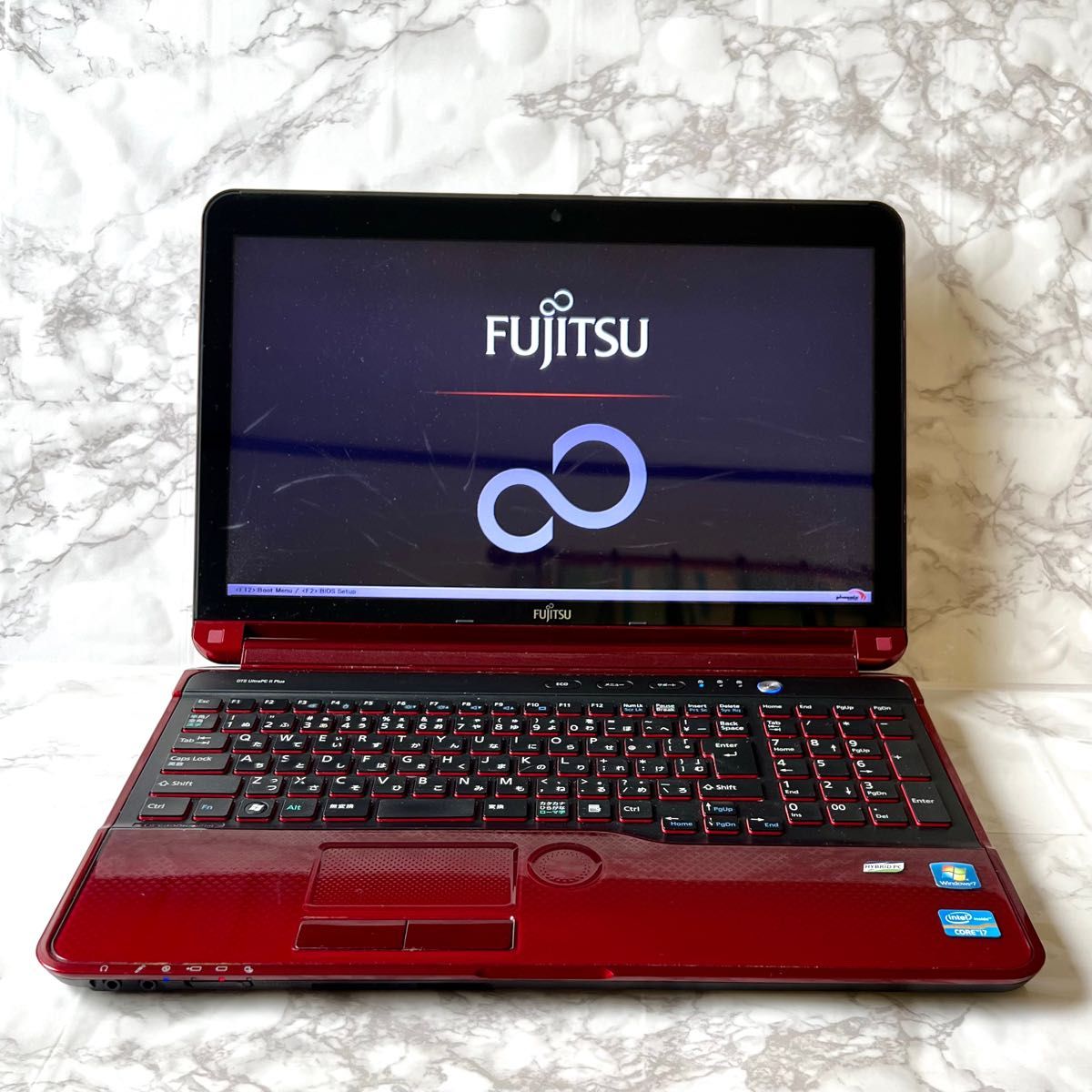 大幅に値下げした。ジャンク品 FUJITSU LIFEBOOK AH77/H FMVA77HRG