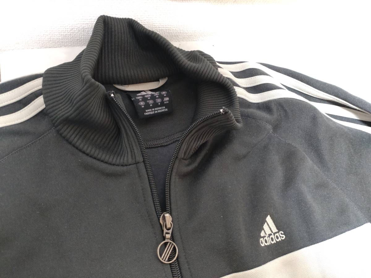 d0087◆アディダスadidasメンズOサイズトップスまとめて2点セット◆ジップジャケット/ポロシャツ_画像5