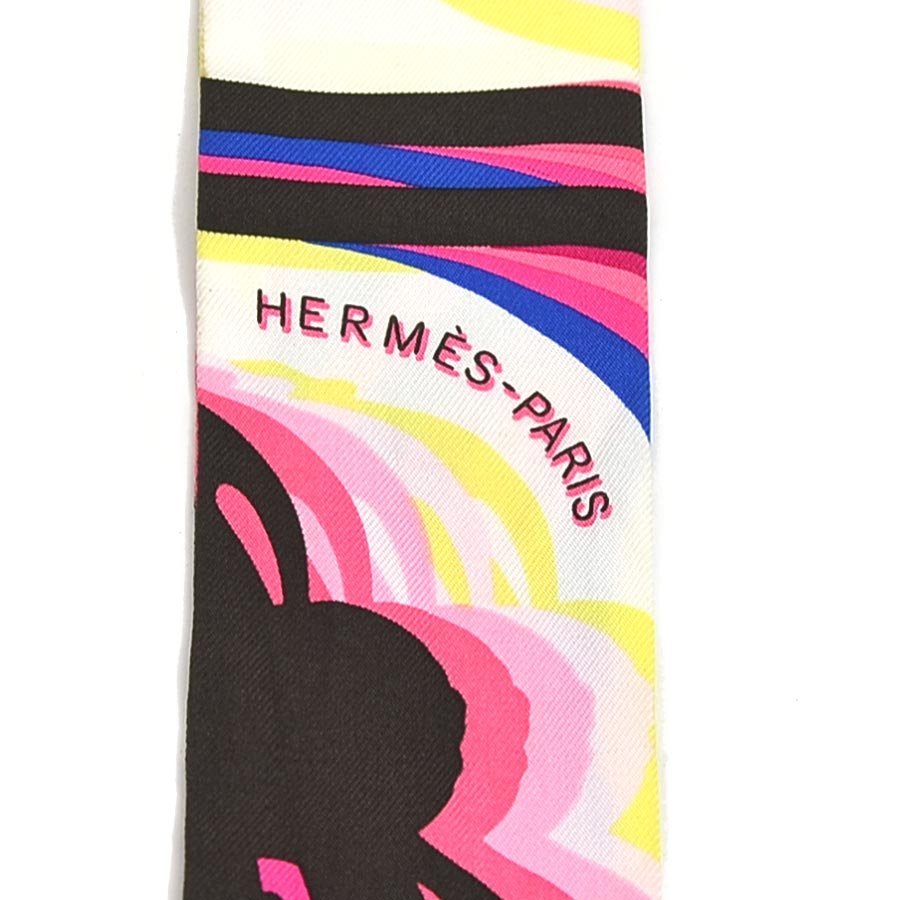 エルメス HERMES スカーフ ツイリー シルク マルチカラー r9734a_画像7
