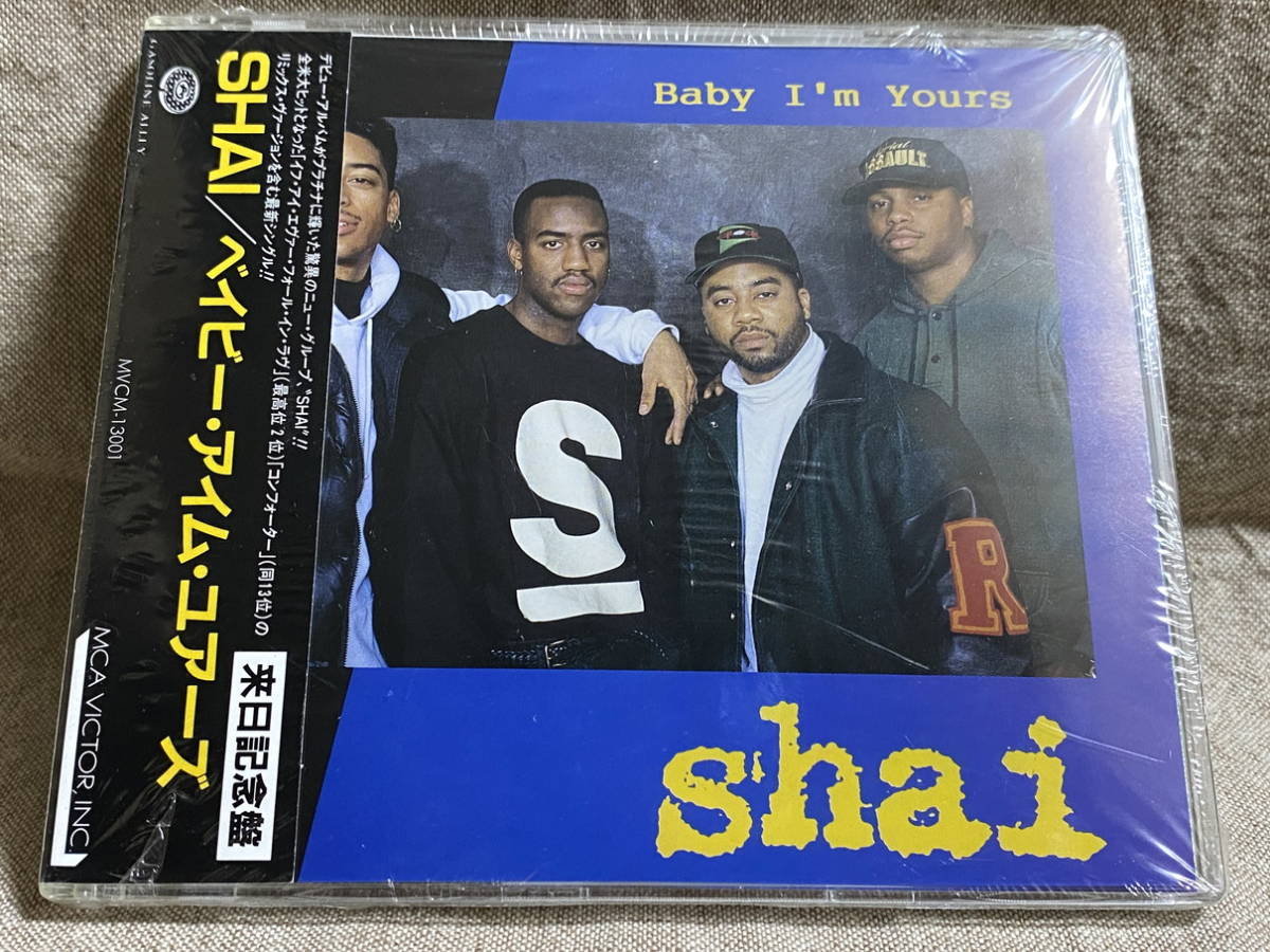 [R&B/SOUL] SHAI - BABY I'M YOURS MVCM-13001来日記念盤 日本盤 未開封新品_画像1