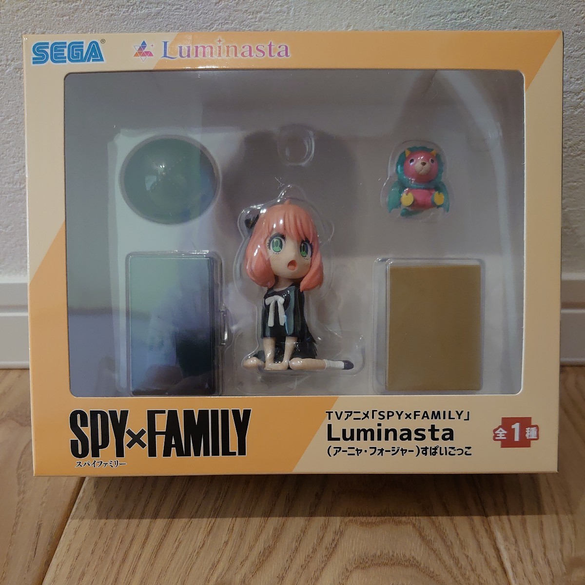 【未開封】 在庫2個 TVアニメ SPYxFAMILY スパイファミリー Luminasta アーニャ・フォージャー すぱいごっこ フィギュア ANYA FIGURE_画像1