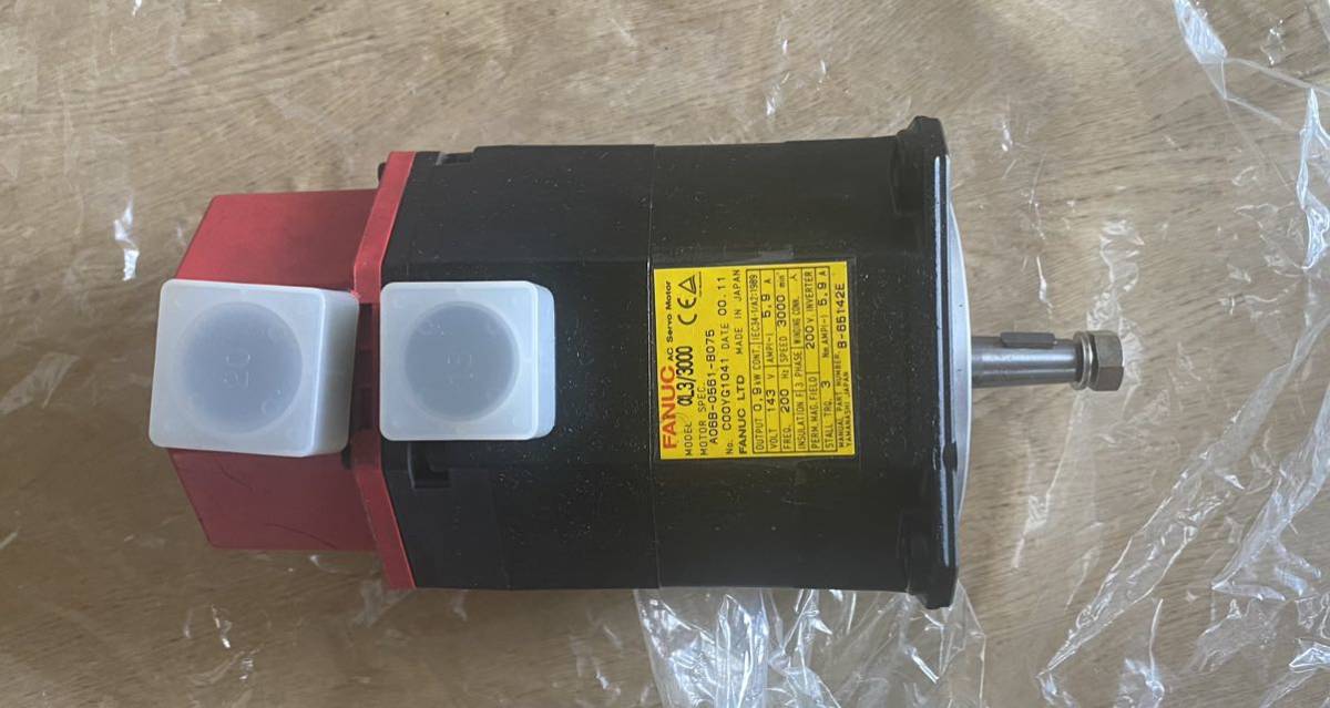 FANUC ファナック サーボモータA06B-0561-B075 動作品 品-
