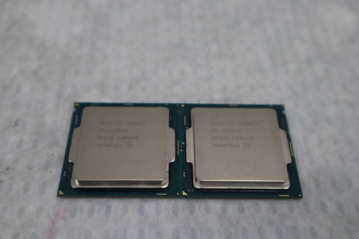 E4632 &   2個セット Intel Xeon E3-1220 V5 SR2LG 3.00GHzの画像2