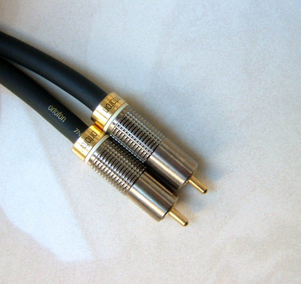  new goods unused valuable ORTOFON ortofon 7.8N AC780 RCA cable 1M LR pair 7N+8N ultimate hybrid conductor limit most high purity high-end NOS