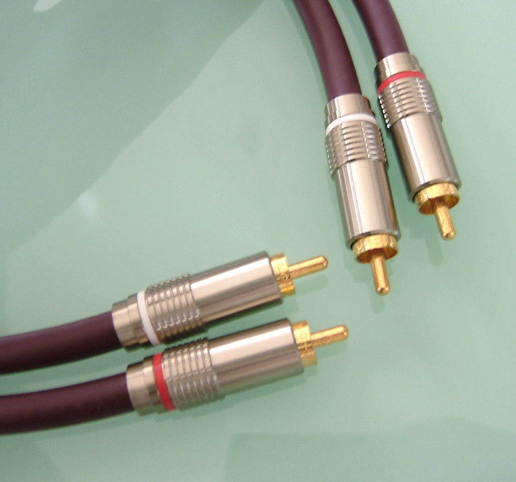  finest quality beautiful goods highest peak high-end ES series SONY Sony all LC-OFC Class1 RCA cable 0.5M LR 2 ps RK-C905ES Hi-Fi digital three-ply vibration control made in Japan 