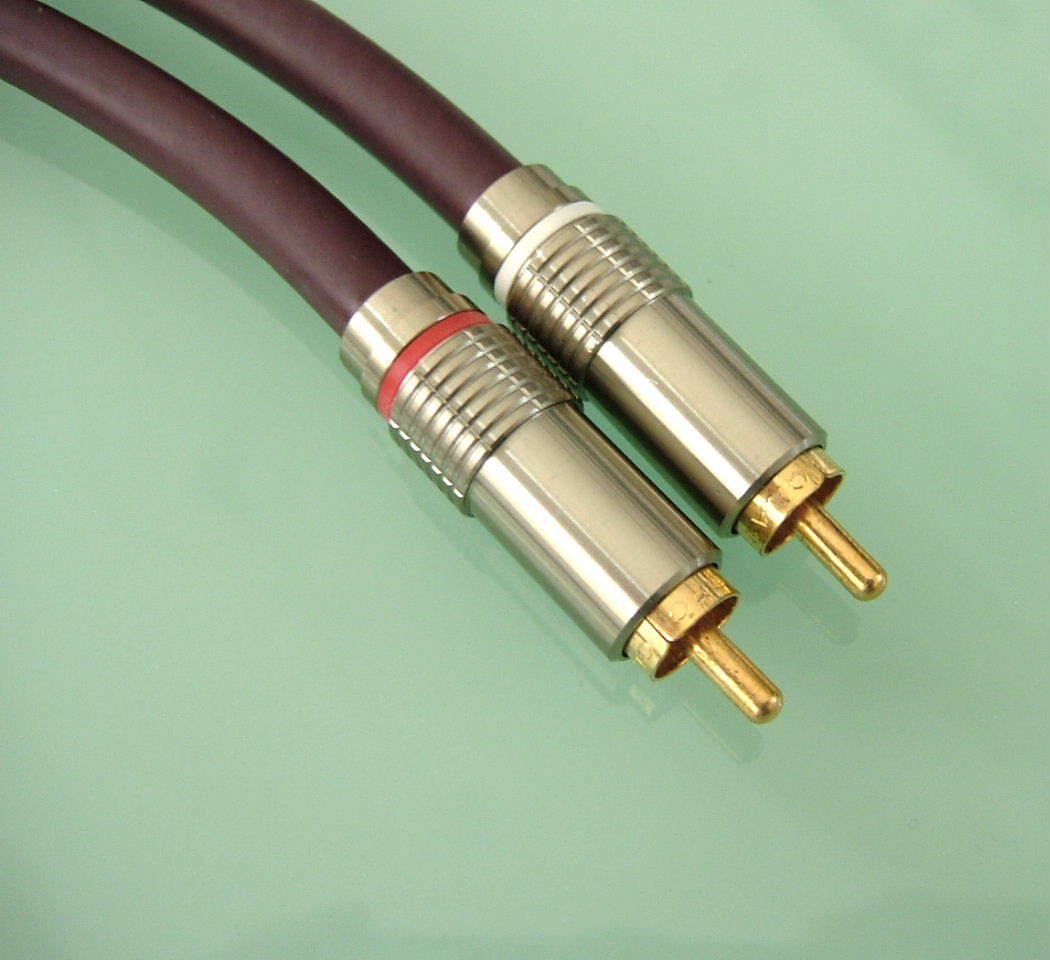  finest quality beautiful goods highest peak high-end ES series SONY Sony all LC-OFC Class1 RCA cable 0.5M LR 2 ps RK-C905ES Hi-Fi digital three-ply vibration control made in Japan 