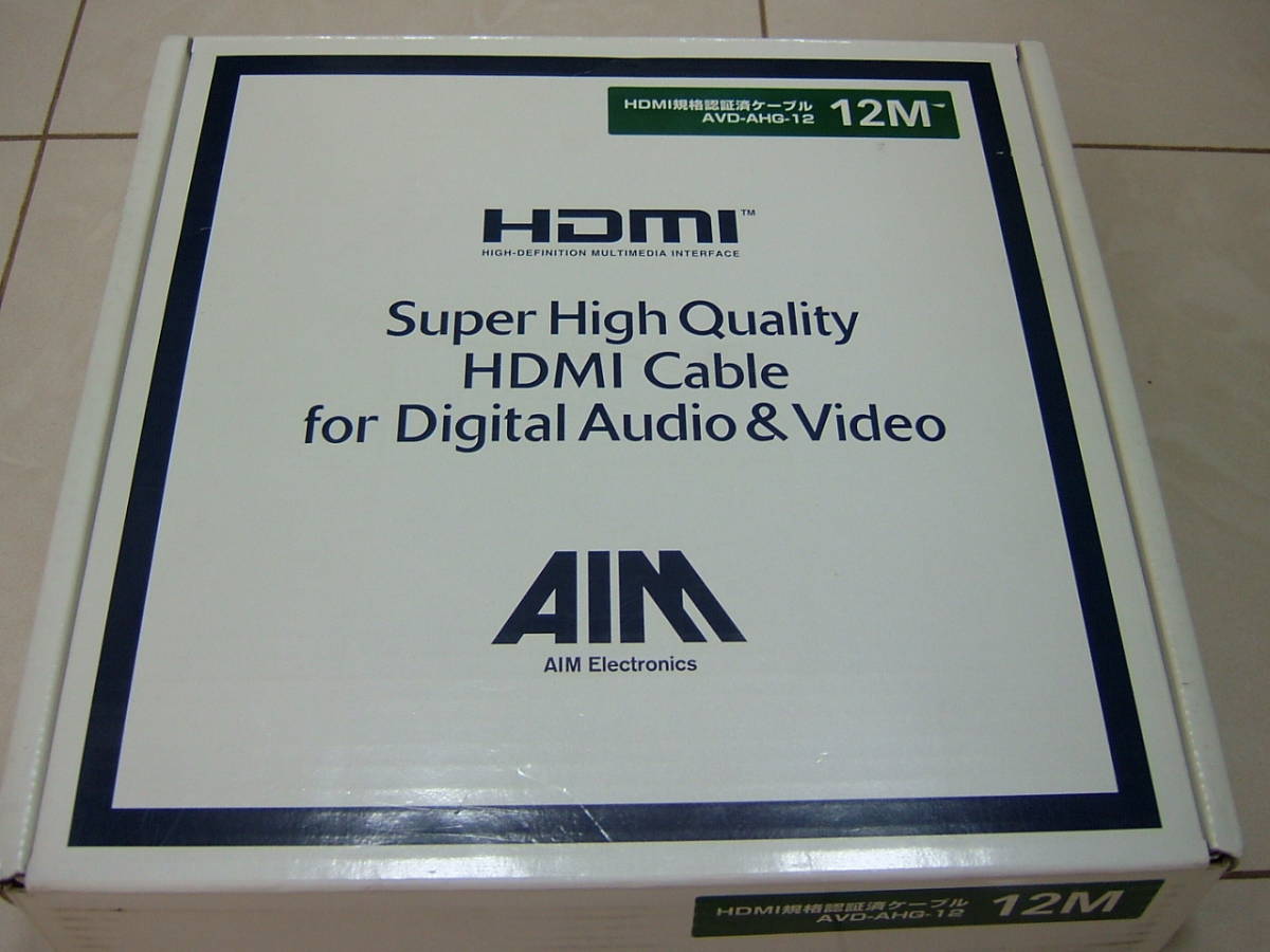 Yahoo!オークション - 6.3万 新品 AIMエイム電子 HDMIケーブル Yahoo!オークション - 6.3万 新品 AIMエイム電子 HDMIケーブル