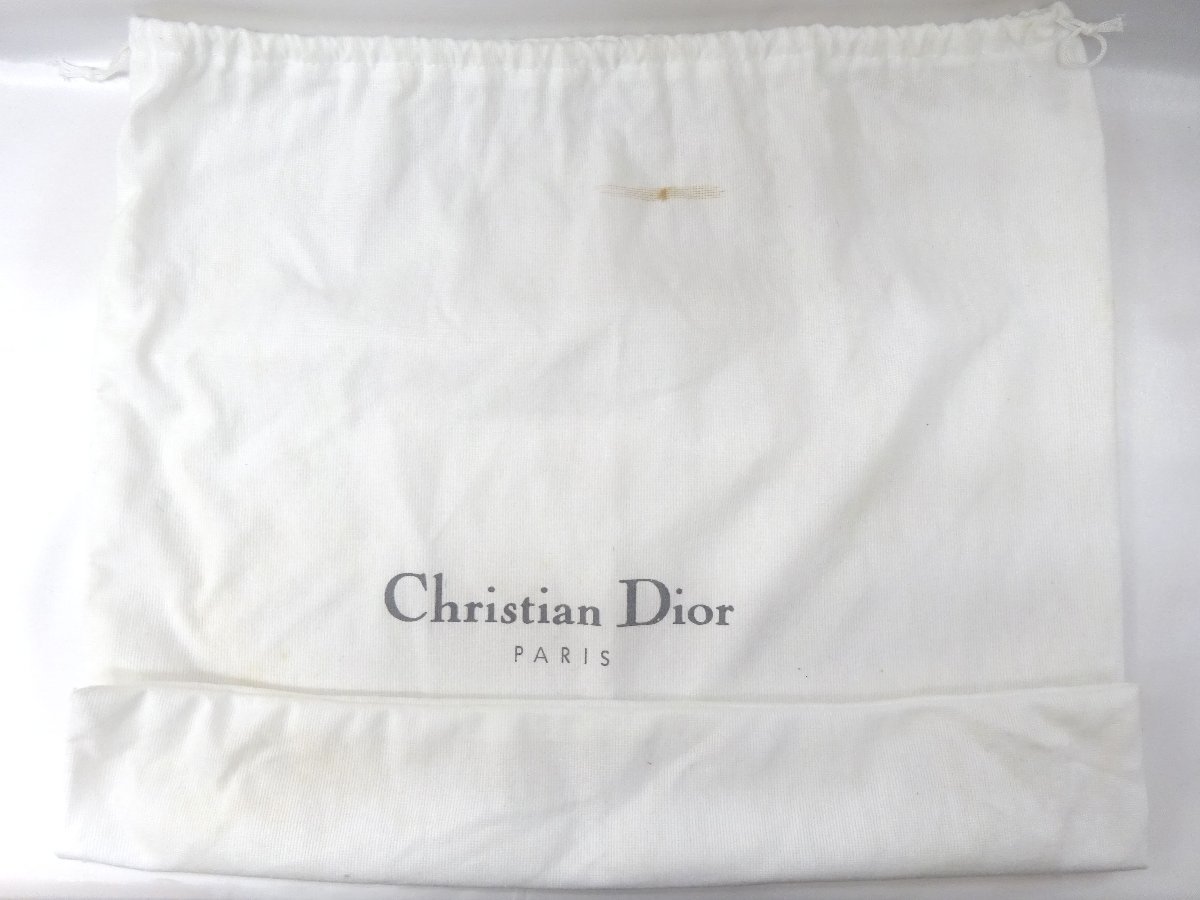 保存袋 ディオール Dior トロッター 総柄 キャンバス ショルダーバッグ ブル クロスボディ CD_画像10