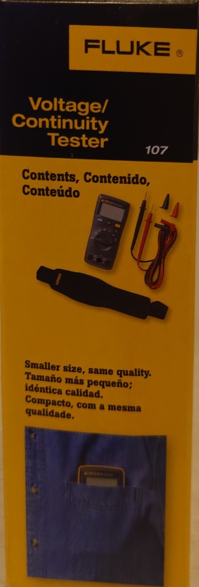 FLUKE ポケットサイズ・マルチメーター107(バックライト付