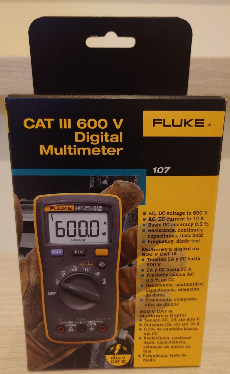 FLUKE ポケットサイズ・マルチメーター107(バックライト付