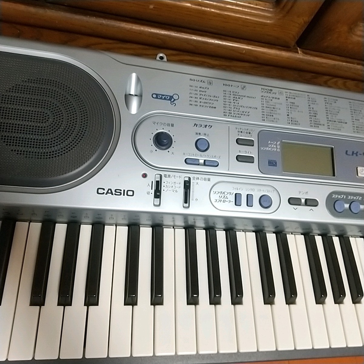 CASIO カシオ 光ナビゲーション 電子キーボード 電子ピアノ 習い事 汎用アダプター付_画像2