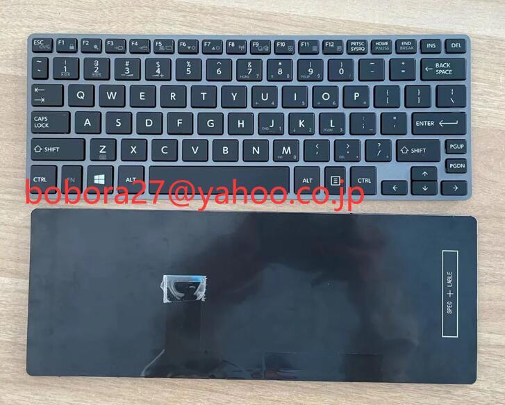 新品 東芝 dynabook R63/M R63/A R63/B R63/D R63/F R63/H R63/J R63/P R63/T R63/U R63/W R63/Y 等用 US/英語キーボード_画像1