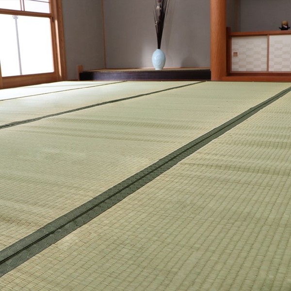 江戸間6畳 261×352cm 草津 い草 ござ 国産 日本製 上敷き 和室 敷物 カーペット 夏 抗菌防臭 調湿 消臭 新生活 ID002 送料無料 新品