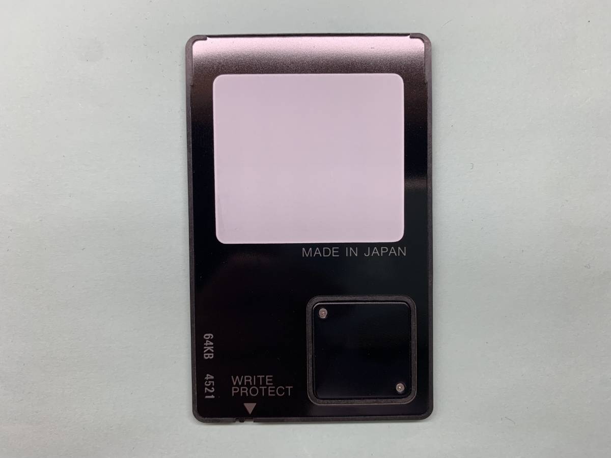  Toshiba карта памяти MEMORY CARD RAM карта батарейка замена модель 64KB SRAM карта 
