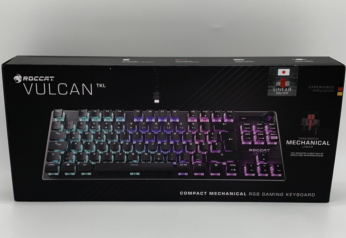 限定特価】 USB RGB メカニカル コンパクト TKL Vulcan ROCCAT ROC-12